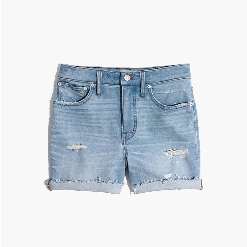 EUC Madewell Jean Shorts Posey Wash